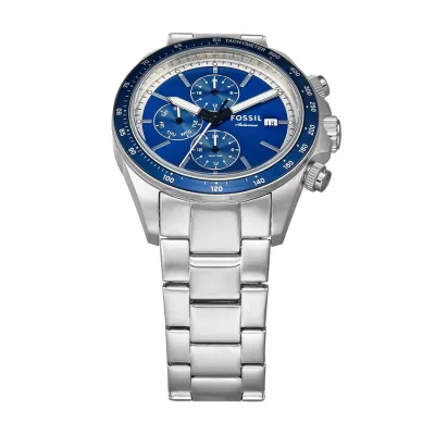 Fossil Autocross Multifunction Stainless Steel Watch